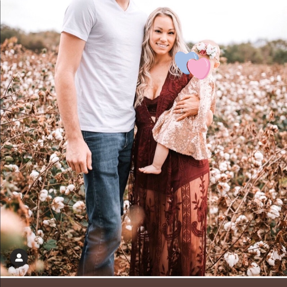 Vestique long lace romper